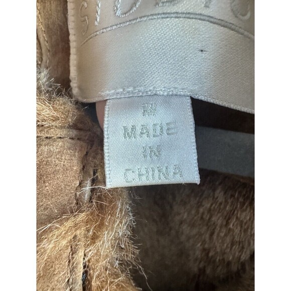 Vintage Studio C Leather Jacket Womens Medium Lined Y2K 90s - Picture 3 of 9